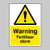 Warning Fertiliser store - Safety Sign