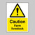 Caution Farm livestock - Safety Sign