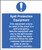 Spill protection equipment - Safety Sign