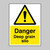 Danger Deep grain silo - Safety Sign