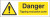 Danger Tipping exclusion zone - Safety Sign