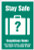 Stay Safe - Suspicious Items Graphic - Safety Sign