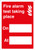 Fire alarm test adapt-a-sign 215x310mm - Safety Sign