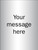 Design Your Own Brushed Aluminium Effect Sign 150x200mm - Safety Sign