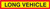 Long vehicle panel 1265x225mm reflective aluminium - Safety Sign