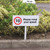Verge Sign - 10mph Please Mind Your Speed 450X150mm (Post 800mm) - Safety Sign