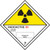 Radioactive III diamond - Safety Sign