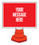 Create Your Own Reflective Cone Sign 600x450mm - Safety Sign