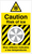 Ice Detector Sign 300x500mm (3mm aluminium composite c/w channelling) - Risk of ice - Safety Sign