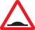 Road Hump Ahead Class R2 Permanent 600mm Triangle (3mm Aluminium Composite) - Safety Sign