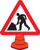 Road works cone sign 750mm - Safety Sign