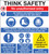 Site safety board 900x1000mm 5mm pvc - Safety Sign