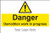 Danger demolition in progress, site saver sign 600x400mm - Safety Sign