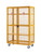 Hazardous Boxwell Trolley with doors - Steel Shelves