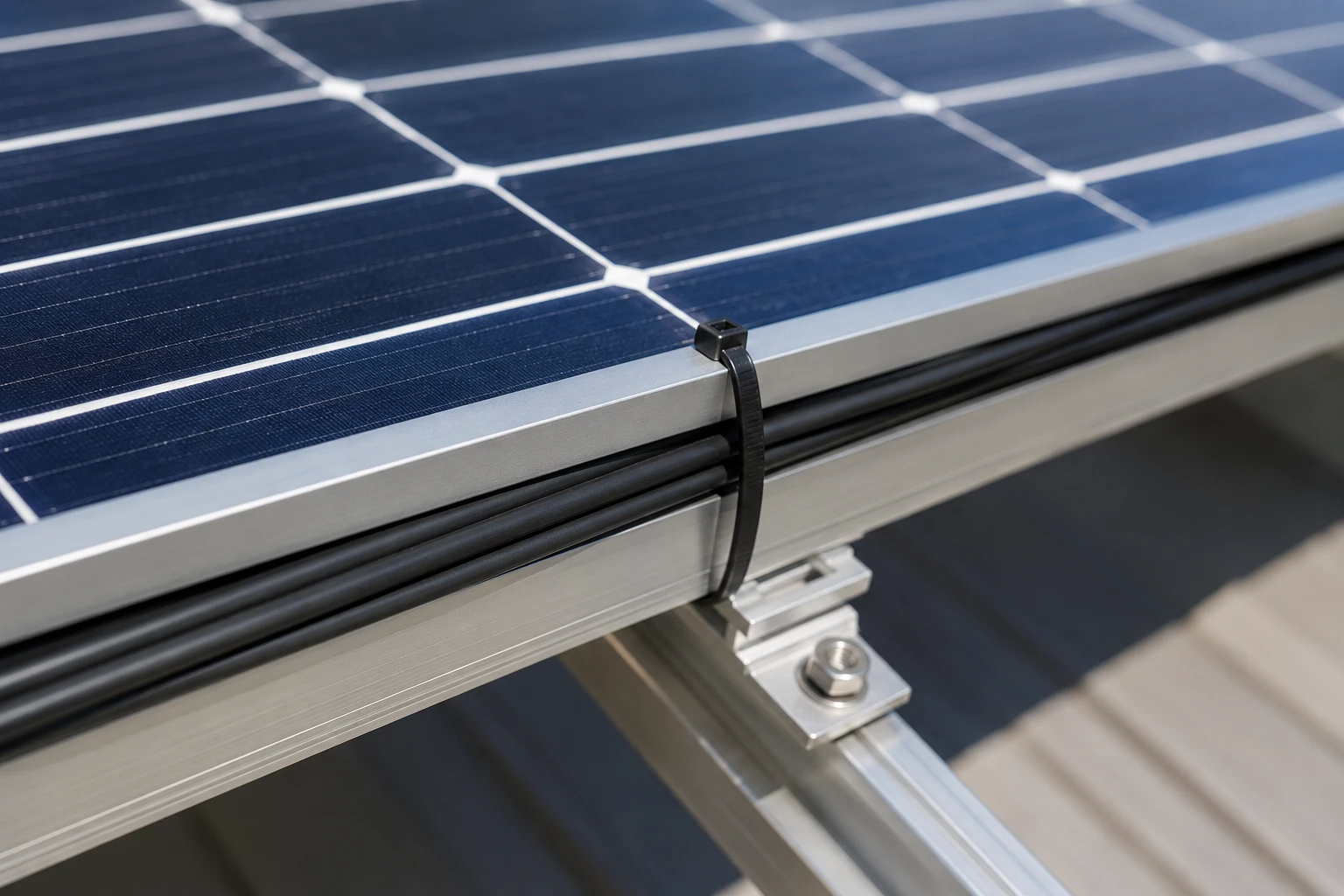 Solar Cable Tag Cable Ties for Solar Panels: UV & Fixing Guide | GTSE