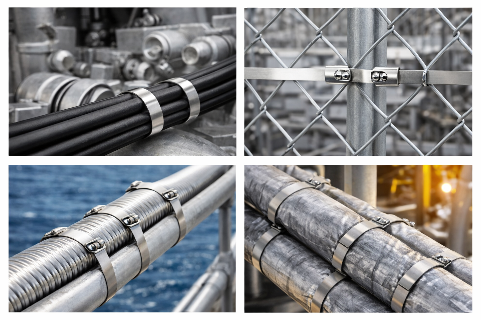 Stainless Steel Cable Tie Applications