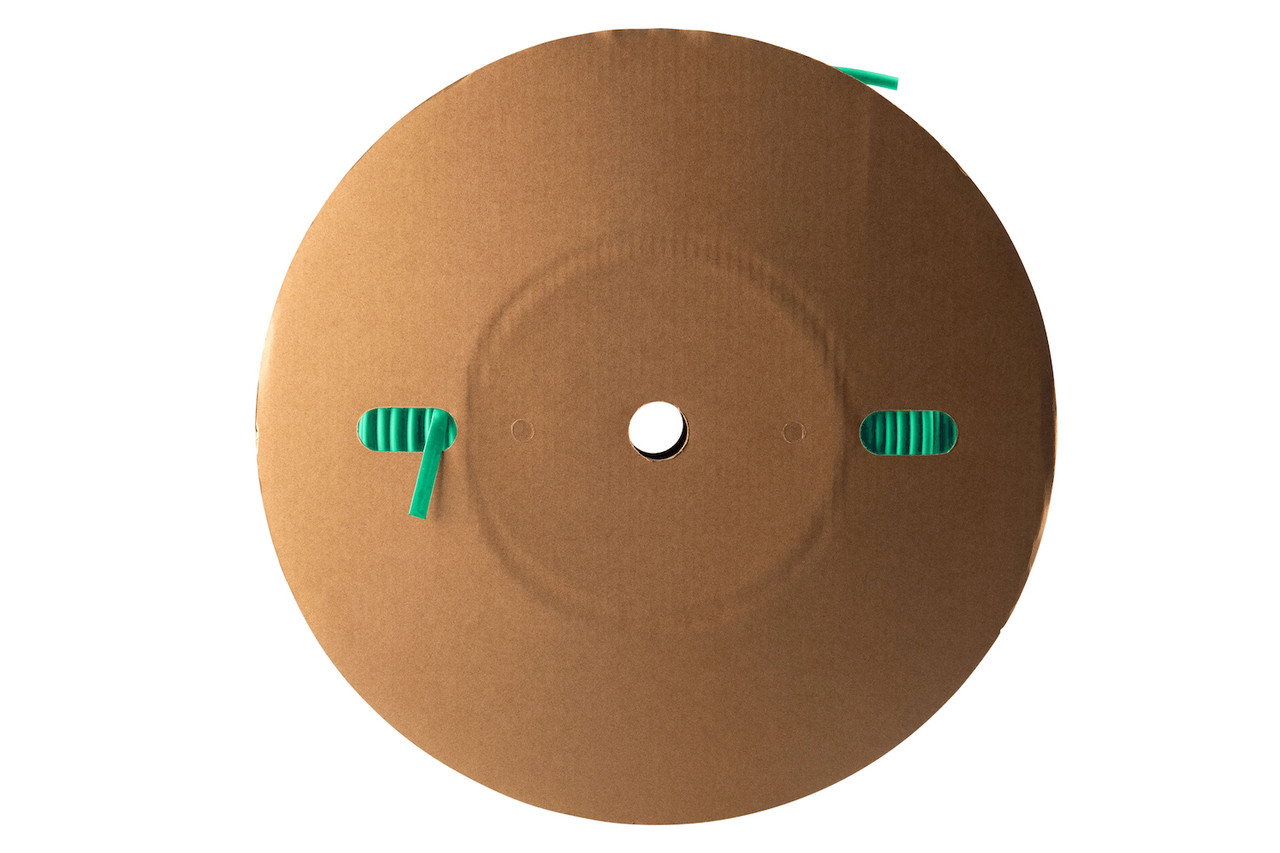 Green 2:1 Heat Shrink Tubing - Jumbo Reel