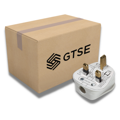 Fused Mains Plug 3-Pin 13A - Box of 200 - GTSE UK