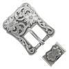 S5401 LASRP 3/4" (19MM) Antique Silver Western Buckle & Loop Set