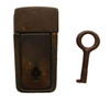 LP0036-2RI59 Tuck Lock Clasps With Key Open For Handbag Purse and Luggage Case Hardware