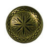 NB-1898 Brass Bronze Engraved Upholstery Tack 5/8" 10/Pack