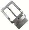 A505S NB Hand Polished Reversible Belt Buckle Fits 1-3/8"(35mm) Wide Belt Strap (Nickel Brushed)