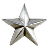 BS9228 SRTP 3/4" Antique Silver Star Concho Screwback