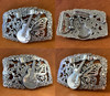 HA1347 Unique Buckle 1973 Guitar Engraved Buckle Fits 1-1/2"(38mm) Wide Belt