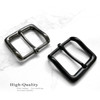 A399 BLK Replacement Buckle Classic Casual Metal Belt Buckle fits 1-1/2" (38mm) Belt- Black