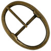 JT6028 Classic Casual Center Bar Buckle Fits 1-3/4"(45mm) Wide Belt- (Antique Gold)