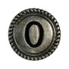 TR2575 ANR 1-1/8" Antique Silver Letter Initial Alphabet Conchos Screw Back Concho (Antique, O)