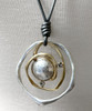 Long Leather Necklace Necklace Pendant Nickel free Fashion Women Art Craft 18401