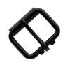 GL Roller Belt Replacement Buckle Fits ¾" to 2" Wide Belt Strap (Black)