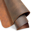 Crazy Horse Leather Hide Vintage Brown Full Grain Leather for Leathercraft