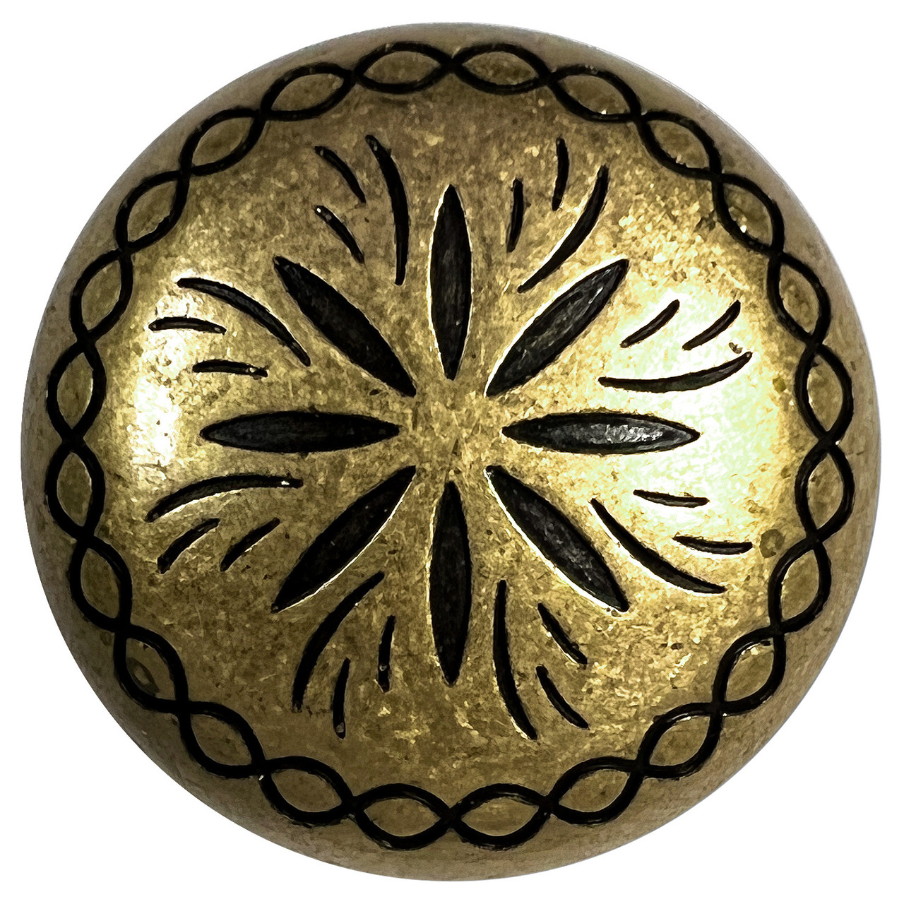 brass conchos