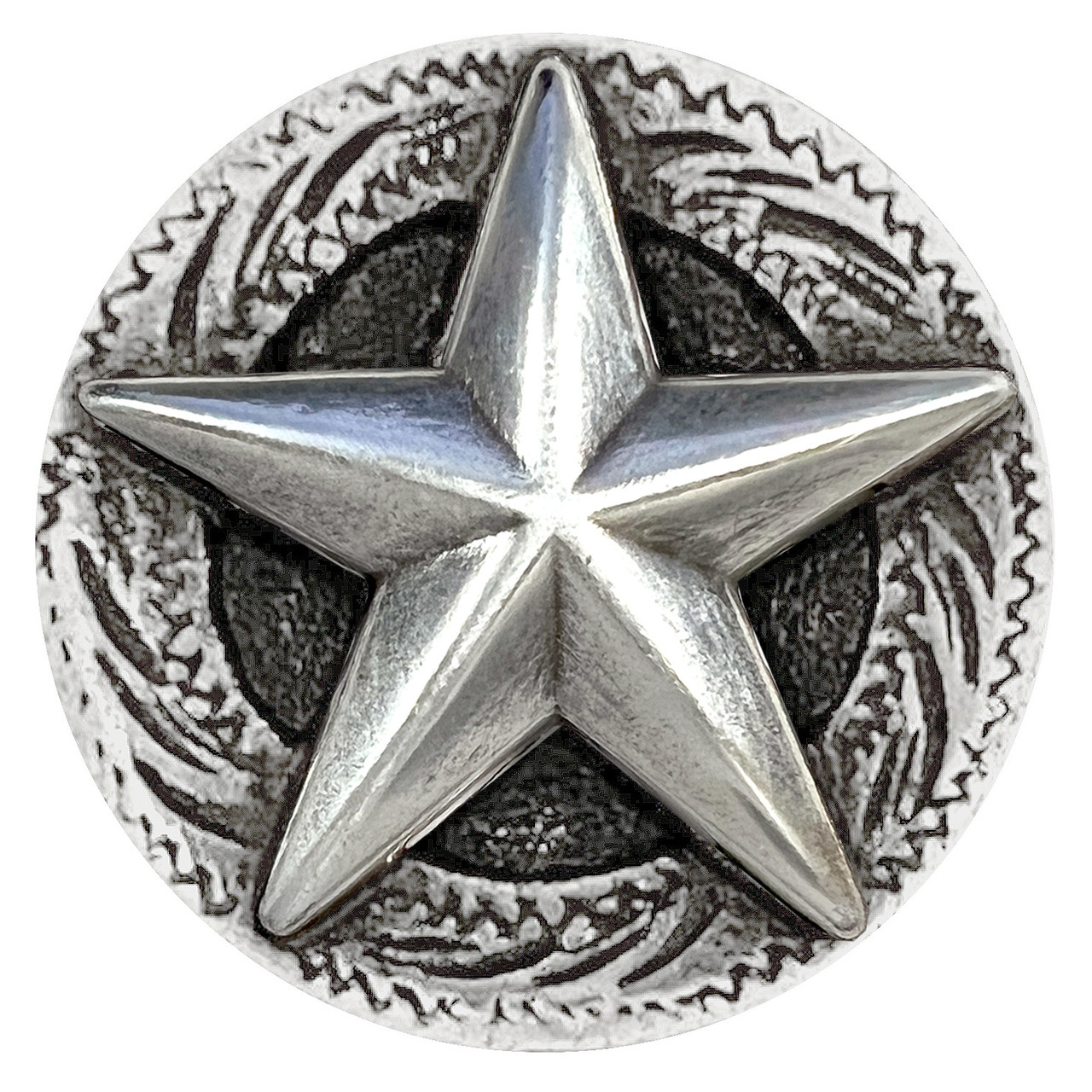 RAISED STAR CONCHO