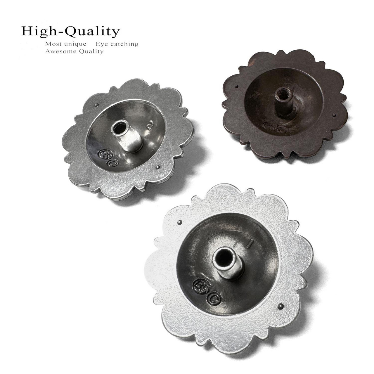 FA6547 LASRP Antique Silver Western Engraved Crossed Pistols Berry