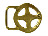BS3503 OEB Cross Solid Brass Belt Buckle