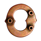 LL3297 COP 3/4" Copper Letter "O" Shaped Concho