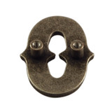 SC47630-0 OS 5/8"x7/8" Antique Silver Number "0" Screw Back Concho