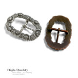 AC2545 SVCRB Bridle Headstall Center Bar Buckle Fits 3/4"(19mm) Strap (Antique Copper)