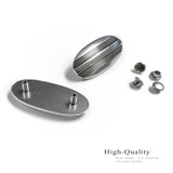 BS8143C LASRP Antique Engraved Oval Concho Rivet Back (DR)