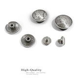 BS9180 SRTP 3/4'' Antique Silver Indian Head Penny Reproduction Coin Concho