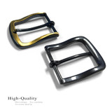 Antique Gold Black Color Replacement Buckle Classic Casual Buckle fits 1-1/2" (38mm) Belt Strap