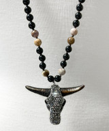 Long Necklace Pendant Nickel free Fashion Women Art Craft 69609