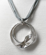 String Short Necklace Pendant Nickel free Fashion Women Art Craft 01201