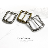 Single Prong Metal Belt Buckle Replacement Buckle Fits 1¼" to 1½" Wide Belt Strap (Nickel Plate)