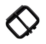 GL Roller Belt Replacement Buckle Fits ¾" to 2" Wide Belt Strap (Black)