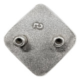 S5825C-B-LASRP Antique Engraved Diamond Concho Rivet Back (DR)