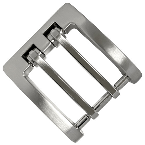 1 3/8 Inch (35 mm) Nickel Free Reversible Clamp Belt Buckle